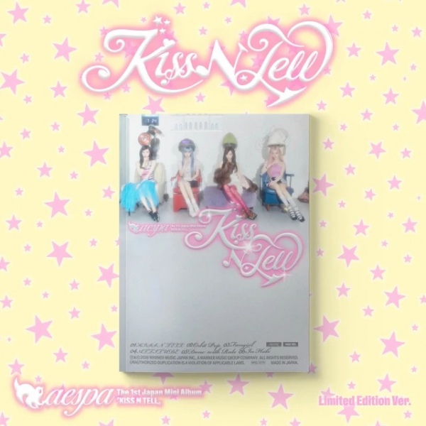 aespa - Kiss N Tell (Limited Edition Ver.) Japan Mini Album i gruppen Minishops / K-Pop Minishops / Aespa hos Bengans Skivbutik AB (5680307)