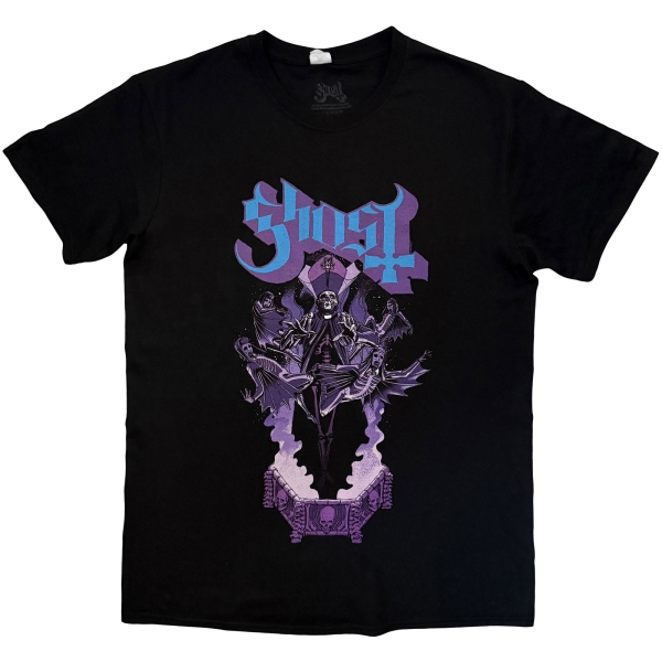 Ghost - Summoning V Uni Bl T-Shirt i gruppen MERCHANDISE / T-shirt / Kommende / Metal hos Bengans Skivbutik AB (5680747r)
