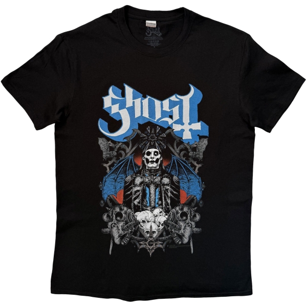 Ghost - Ghouls & Skulls Uni Bl T-Shirt i gruppen MERCHANDISE / T-shirt / Kommende / Metal hos Bengans Skivbutik AB (5680748r)