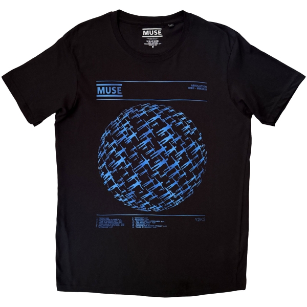 Muse - Absolution Uni Bl T-Shirt i gruppen MERCHANDISE / T-shirt / Kommende / Pop-Rock hos Bengans Skivbutik AB (5680764r)