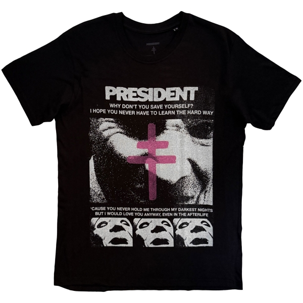 President - Conclave Uni Bl T-Shirt i gruppen MERCHANDISE / T-shirt / Kommende / Metal hos Bengans Skivbutik AB (5680778r)