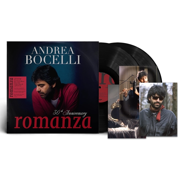 Andrea Bocelli - Romanza (30Th Anniversary / 2Lp) i gruppen VINYL / Kommende / Klassisk hos Bengans Skivbutik AB (5680803)