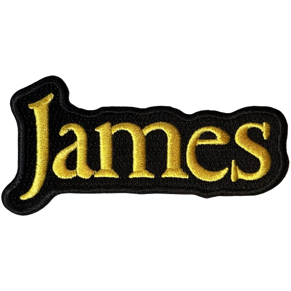 James - Logo Woven Patch i gruppen MERCHANDISE / Tøypatch /  /  hos Bengans Skivbutik AB (5680919)