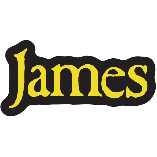 James - Logo Sticker i gruppen MERCHANDISE / Merch / Kommende / Pop-Rock hos Bengans Skivbutik AB (5680922)