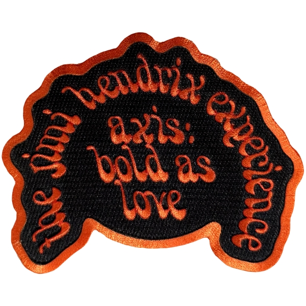 Jimi Hendrix - Axis Woven Patch i gruppen MERCHANDISE / Tøypatch /  /  hos Bengans Skivbutik AB (5680927)