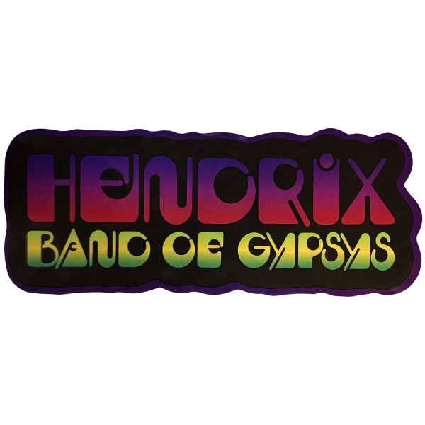 Jimi Hendrix - Band Of Gypsys Sticker i gruppen MERCHANDISE / Merch / Kommende / Pop-Rock hos Bengans Skivbutik AB (5680935)