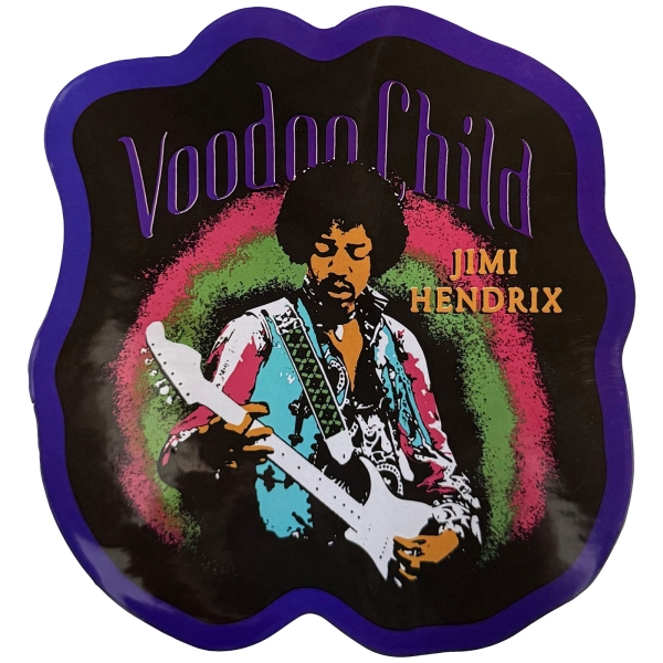 Jimi Hendrix - Voodoo Child Sticker i gruppen MERCHANDISE / Merch / Kommende / Pop-Rock hos Bengans Skivbutik AB (5680942)