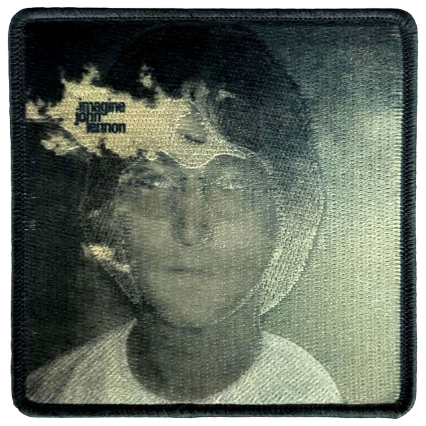 John Lennon - Imagine Album Printed Patch i gruppen MERCHANDISE / Tøypatch / / hos Bengans Skivbutik AB (5680957)