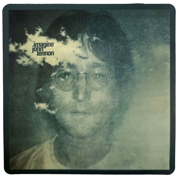 John Lennon - Imagine Album Sticker i gruppen MERCHANDISE / Merch / Kommende / Pop-Rock hos Bengans Skivbutik AB (5680969)