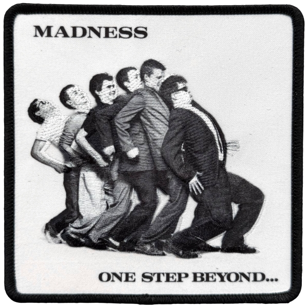 Madness - One Step Beyond Printed Patch i gruppen MERCHANDISE / Tøypatch /  /  hos Bengans Skivbutik AB (5680991)