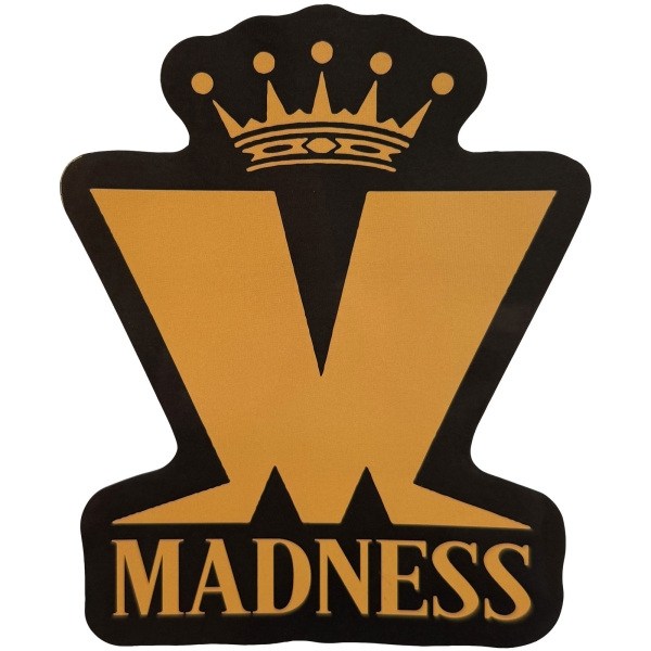 Madness - Crown & M Sticker i gruppen MERCHANDISE / Merch / Kommende / Pop-Rock hos Bengans Skivbutik AB (5680995)