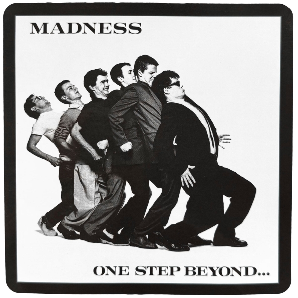 Madness - One Step Beyond Sticker i gruppen MERCHANDISE / Merch / Kommende / Pop-Rock hos Bengans Skivbutik AB (5680997)