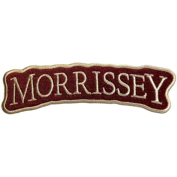 Morrissey - Arched Logo Woven Patch i gruppen MERCHANDISE / Tøypatch /  /  hos Bengans Skivbutik AB (5681004)