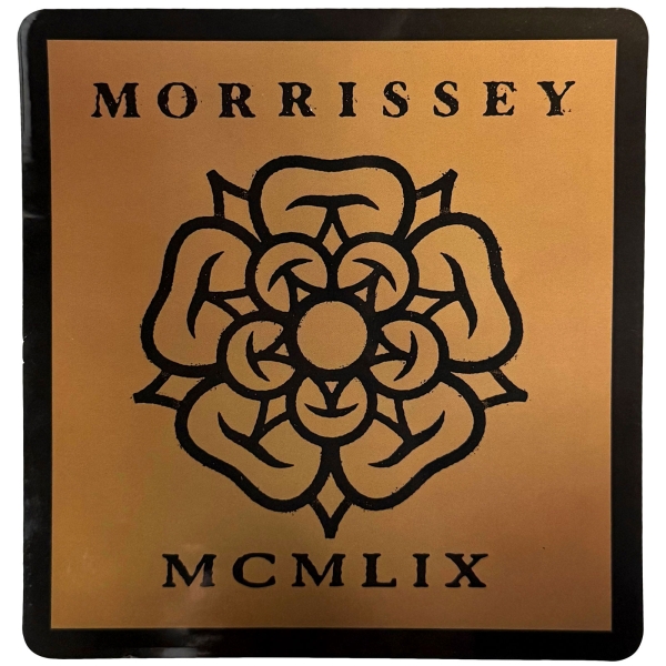 Morrissey - Rose Logo Sticker i gruppen MERCHANDISE / Merch / Kommende / Pop-Rock hos Bengans Skivbutik AB (5681014)