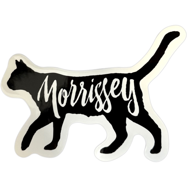 Morrissey - Cat Logo Sticker i gruppen MERCHANDISE / Merch / Kommende / Pop-Rock hos Bengans Skivbutik AB (5681015)