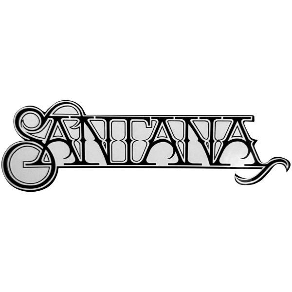 Santana - Logo Sticker i gruppen MERCHANDISE / Merch / Kommende / Pop-Rock hos Bengans Skivbutik AB (5681105)