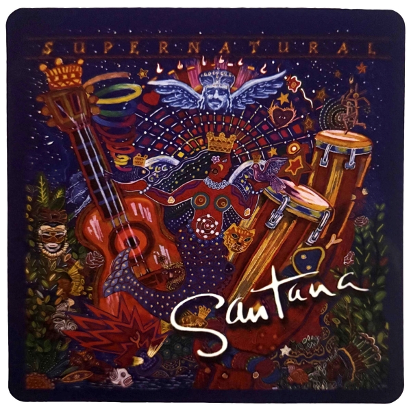 Santana - Supernatural Sticker i gruppen MERCHANDISE / Merch / Kommende / Pop-Rock hos Bengans Skivbutik AB (5681108)