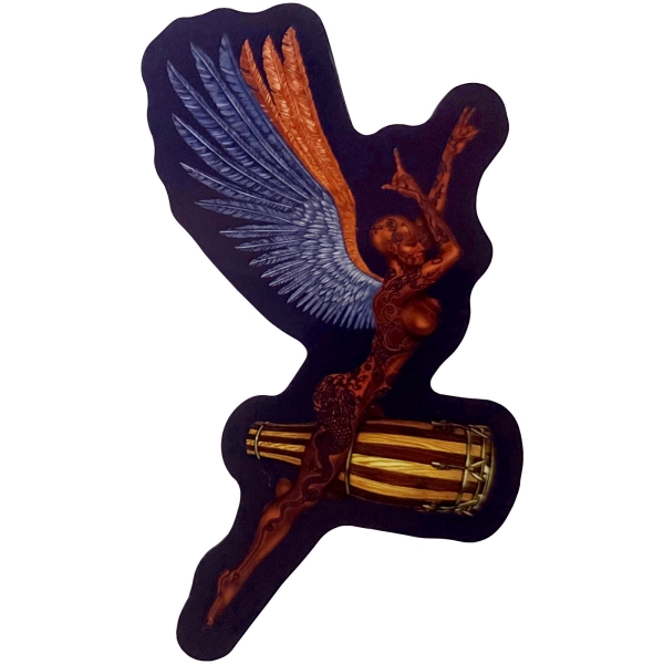 Santana - Abraxas Angel Sticker i gruppen MERCHANDISE / Merch / Kommende / Pop-Rock hos Bengans Skivbutik AB (5681110)