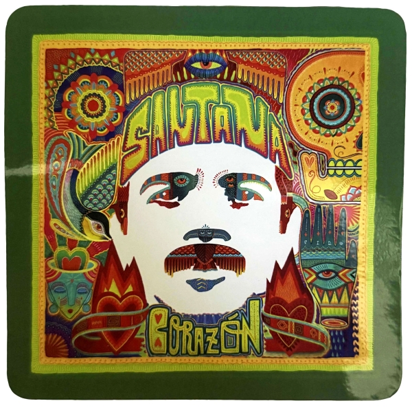 Santana - Corazon Sticker i gruppen MERCHANDISE / Merch / Kommende / Pop-Rock hos Bengans Skivbutik AB (5681112)