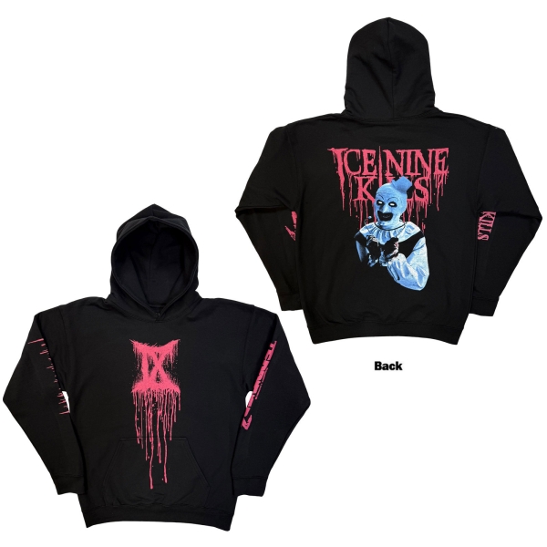 Ice Nine Kills - Terrifier Uni Bl Hoodie i gruppen MERCHANDISE / Hoodies / Kommende / Metal hos Bengans Skivbutik AB (5681161r)