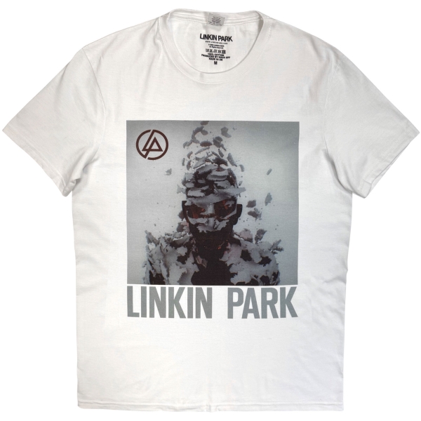Linkin Park - Living Things Cover Art Uni Wht T-Shirt i gruppen MERCHANDISE / T-shirt / Kommende / Metal hos Bengans Skivbutik AB (5681167r)