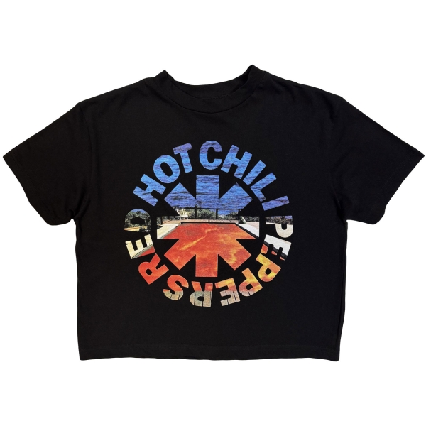 Red Hot Chili Peppers - Californication Asterisk Lady Bl Crop Top i gruppen MERCHANDISE / T-shirt / Kommende / Pop-Rock hos Bengans Skivbutik AB (5681185r)