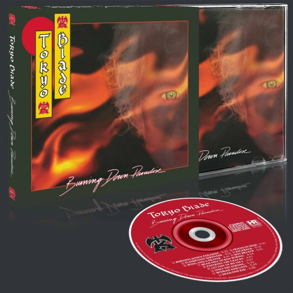 Tokyo Blade - Burning Down Paradise (Slipcase) i gruppen CD / Kommende / Metal hos Bengans Skivbutik AB (5681289)