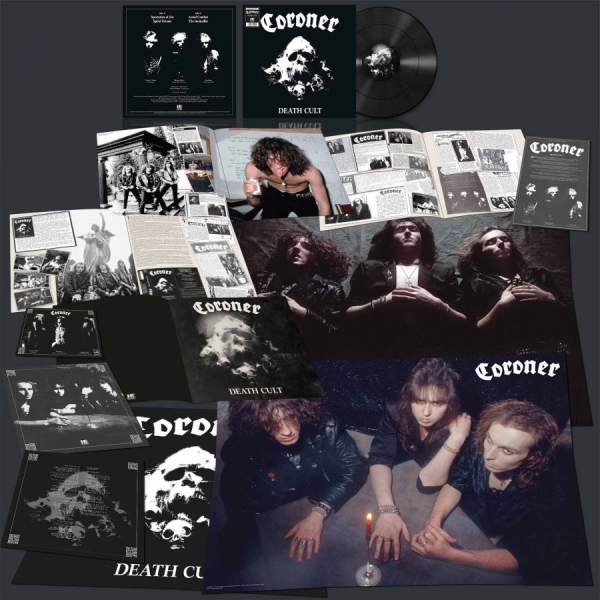 Coroner - Death Cult (Black Vinyl Lp) i gruppen VINYL / Kommende / Metal hos Bengans Skivbutik AB (5681292)