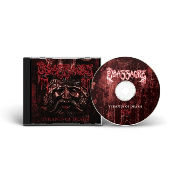 Massacre - Tyrants Of Death i gruppen CD / Kommende / Metal hos Bengans Skivbutik AB (5681313)