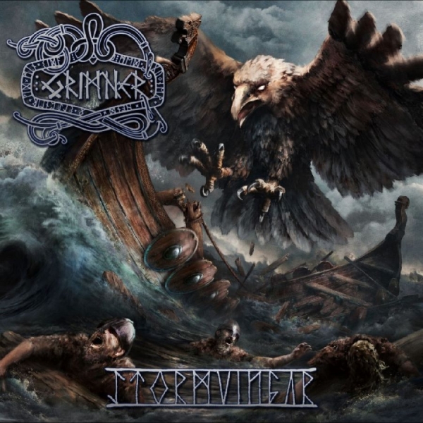 Grimner - Stormvingar i gruppen CD / Kommende / Metal hos Bengans Skivbutik AB (5681318)