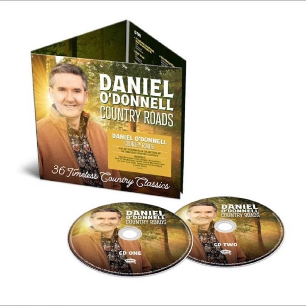 Daniel O'donnell - Country Roads i gruppen CD / Kommende / Pop-Rock hos Bengans Skivbutik AB (5681386)