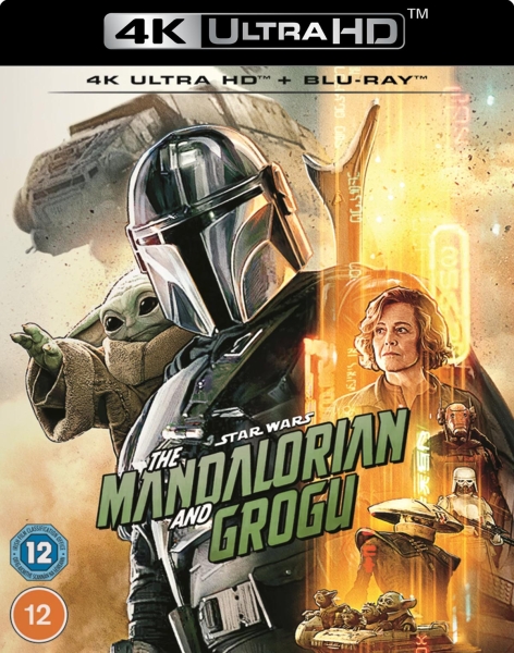 Movie - The Mandalorian And Grogu (4K UHD + Blu-ray) i gruppen FILM / Film UHD-4K /  /  hos Bengans Skivbutik AB (5681603)