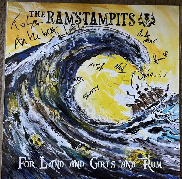 The Ramstampits - For The Land And Girls And Rum (Black Vinyl LP) i gruppen Minishops / Dala Destroi Records hos Bengans Skivbutik AB (5681638)