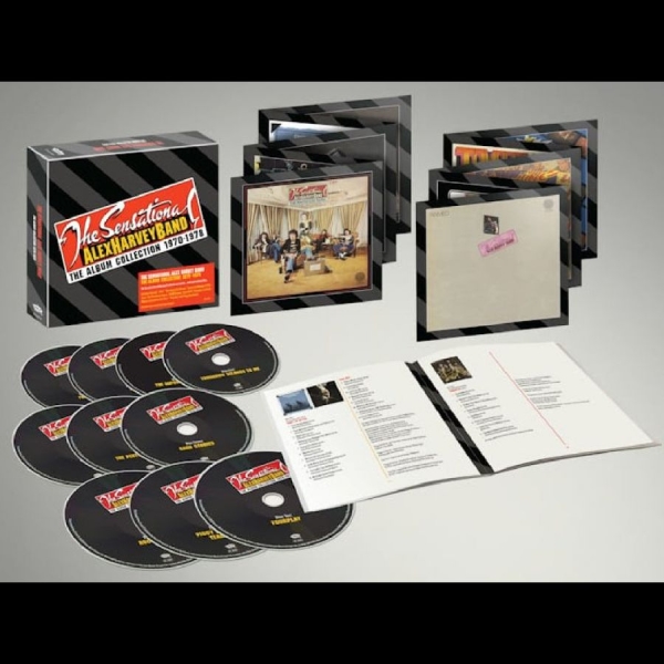 The Sensational Alex Harvey Band - The Album Collection i gruppen CD / Kommende / Pop-Rock hos Bengans Skivbutik AB (5681782)