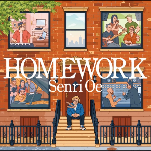 Senri Oe - Homework i gruppen CD / Kommende / Jazz hos Bengans Skivbutik AB (5681968)