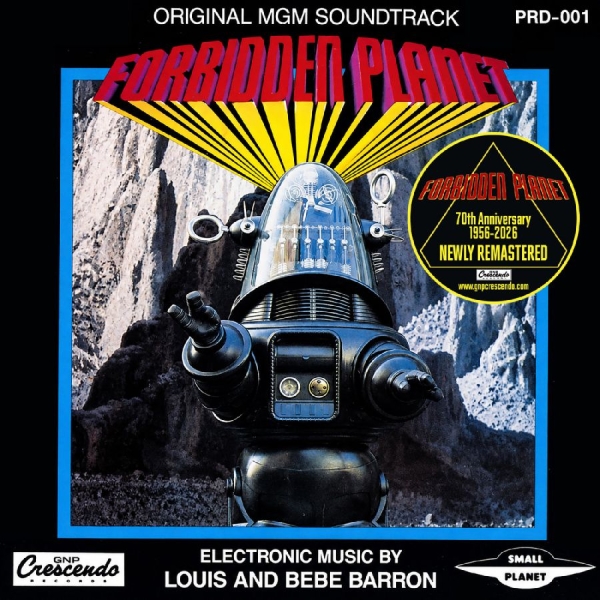 Louis Barron & Bebe Barron - Forbidden Planet (70Th Anniversary i gruppen CD / Kommende / Pop-Rock hos Bengans Skivbutik AB (5681977)