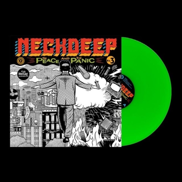 Neck Deep - Peace The And Panic The (Neon Green i gruppen VI TIPSER / Fredagsutgivelser / 2026-08-28 hos Bengans Skivbutik AB (5682018)