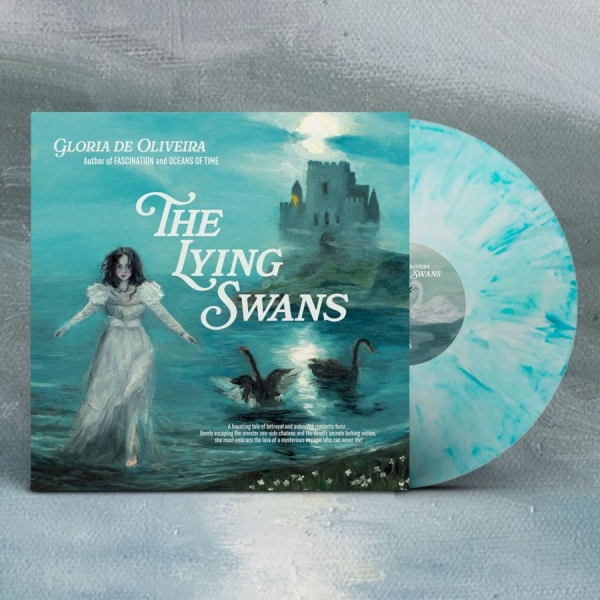 De Oliveira Gloria - Lying Swans The (White Blue Marbled i gruppen VINYL / Kommende / Pop-Rock hos Bengans Skivbutik AB (5682112)