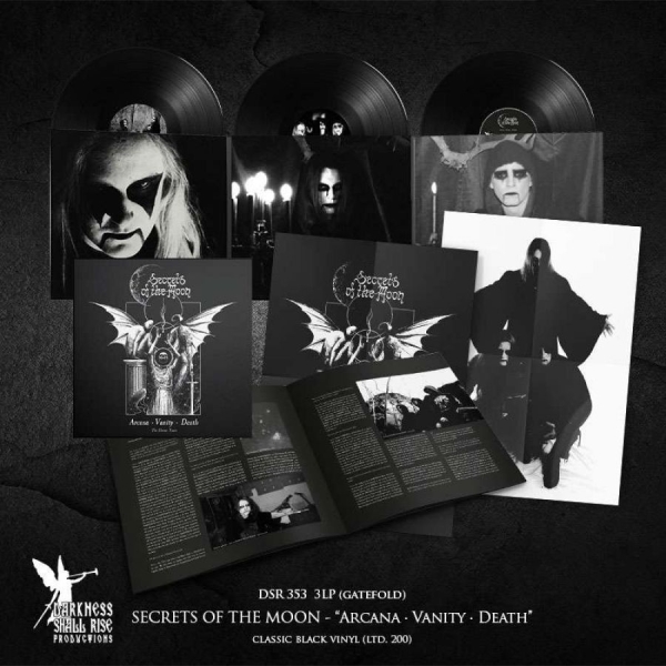 Secrets Of The Moon - Arcana Vanity Death (The Demos Year i gruppen VI TIPSER / Fredagsutgivelser / 2026-09-18 hos Bengans Skivbutik AB (5682126)