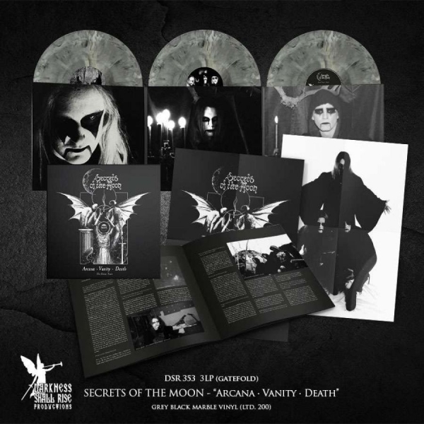 Secrets Of The Moon - Arcana Vanity Death (The Demos Year i gruppen VI TIPSER / Fredagsutgivelser / 2026-09-18 hos Bengans Skivbutik AB (5682127)