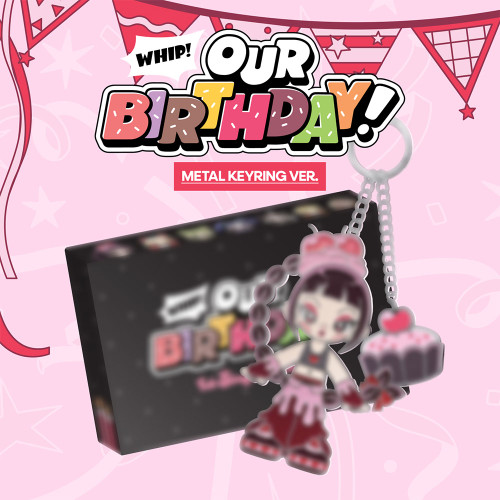Ourbirthday - Our Birthday (Metal Keyring Ver.) (Random Ver.) i gruppen MERCHANDISE / Merch+Code / Kommende / K-Pop hos Bengans Skivbutik AB (5682166)