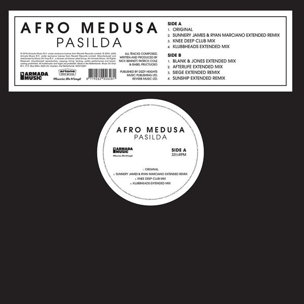 Afro Medusa - Pasilda i gruppen VINYL / Kommende / Dance-Techno hos Bengans Skivbutik AB (5682178)