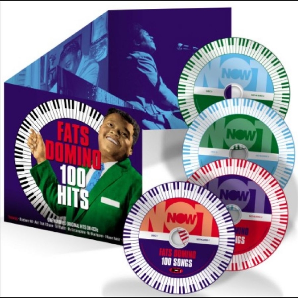 Fats Domino - 100 Hits i gruppen VI TIPSER / Hjem - CD Nyheter & Kommende hos Bengans Skivbutik AB (5682325)