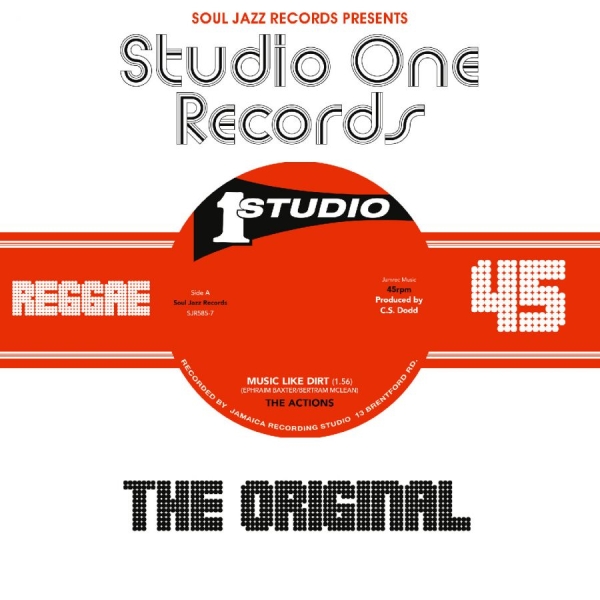 Actions The / The Tonettes - Music Like Dirt / I'll Give It To Y i gruppen VINYL / Kommende / Reggae hos Bengans Skivbutik AB (5682481)