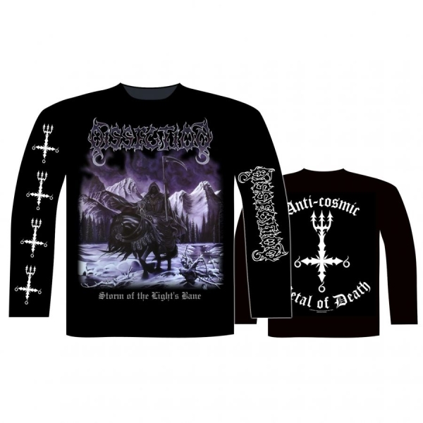 Dissection - L/S Storm Of The Light's Bane (Xl) i gruppen MERCHANDISE / T-shirt / Kommende / Metal hos Bengans Skivbutik AB (5682488)