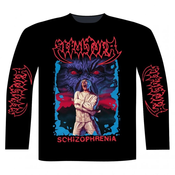 Sepultura - L/S Schizophrenia (Xxl) i gruppen MERCHANDISE / T-shirt / Kommende / Metal hos Bengans Skivbutik AB (5682527)