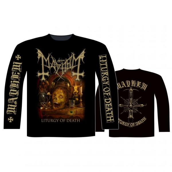 Mayhem - L/S Liturgy Of Death (L) i gruppen VI TIPSER / Fredagsutgivelser / 2026-08-28 hos Bengans Skivbutik AB (5682540)