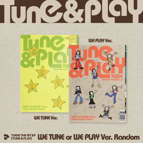 Tuide - Tune & Play (We Tuide) (Random Ver.) i gruppen CD / Kommende / K-Pop hos Bengans Skivbutik AB (5682580)