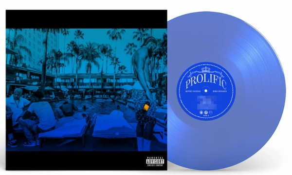Nipsey Hussle & Bino Rideaux - Prolific (Limited Blue Vinyl. Retailer Exclusive) i gruppen VINYL / Kommende / Hip Hop-Rap hos Bengans Skivbutik AB (5682600)