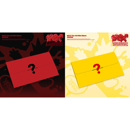 Nexz - Saucin (Fans Album Ver.) (Random Ver.) i gruppen MERCHANDISE / Merch+Code / Kommende / K-Pop hos Bengans Skivbutik AB (5682648)